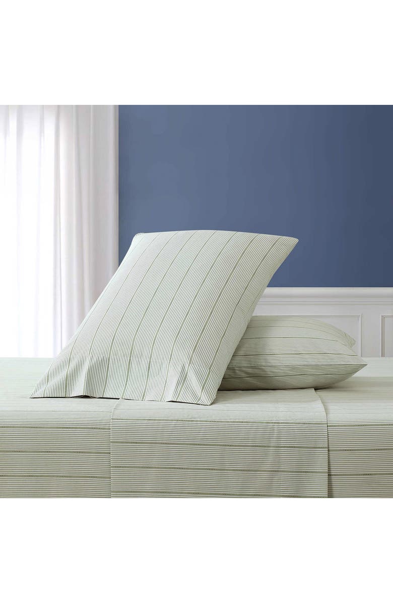 Nautica Ellipse Stripe 200 Thread Count Cotton Percale Sheet Set, Alternate, color, 