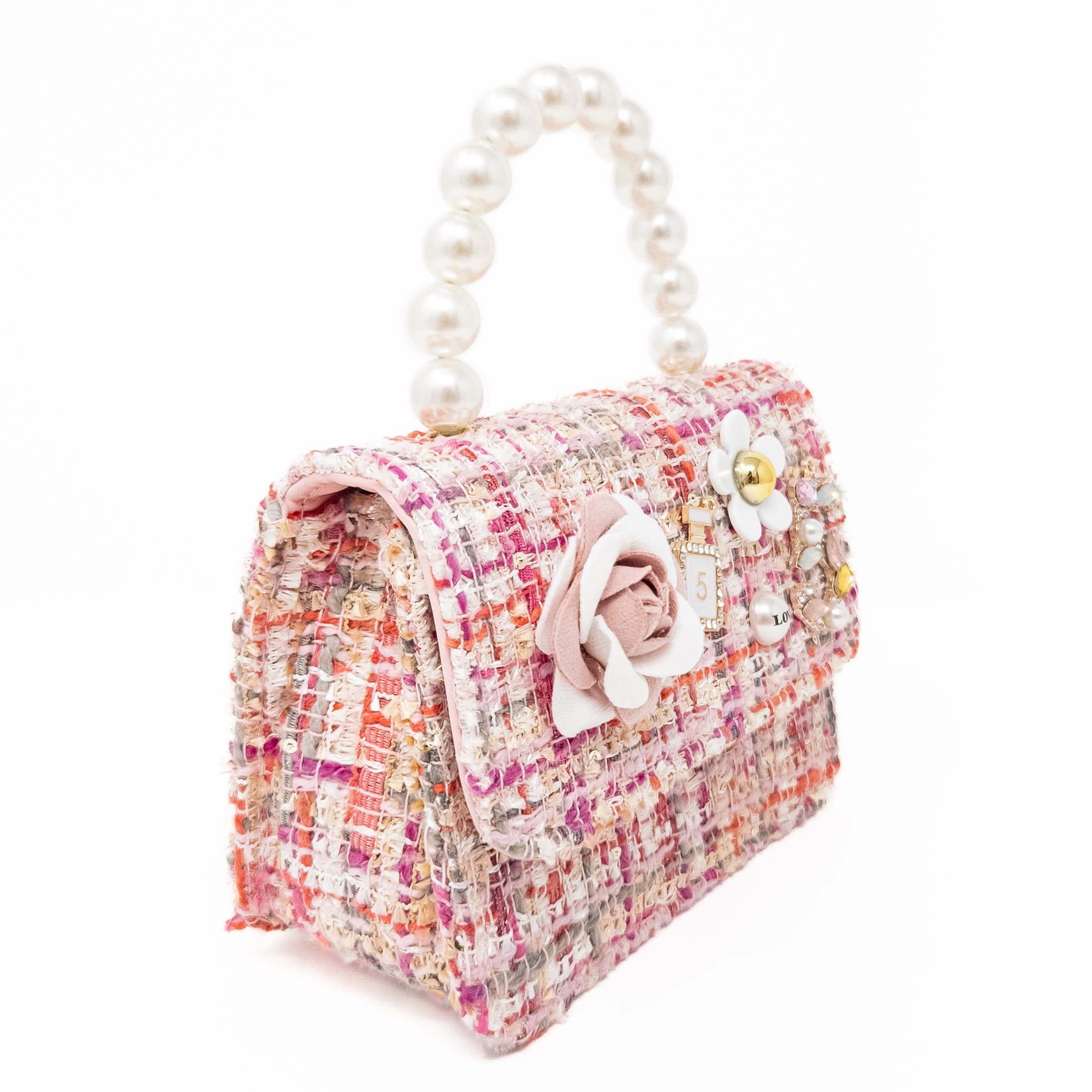Puttisu Handbag - Petite Bloom, Alternate, color, Rose Confetti