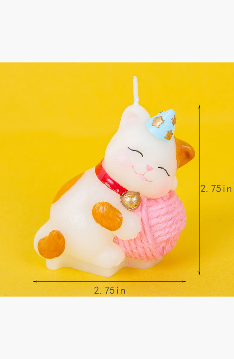 Southlake gifts Lucky Cat Candle, Alternate, color, NO COLOR