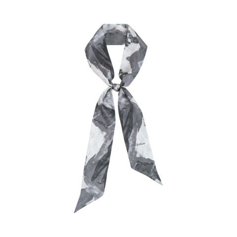 "Himalaya" Silk Neck Bow Scarf