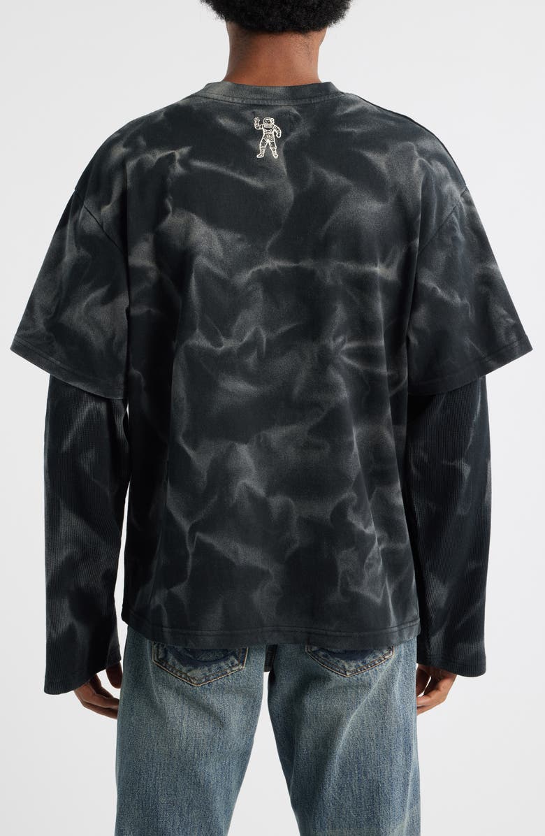 Billionaire Boys Club Arrivals Layered Cotton Graphic T-Shirt, Alternate, color, Black
