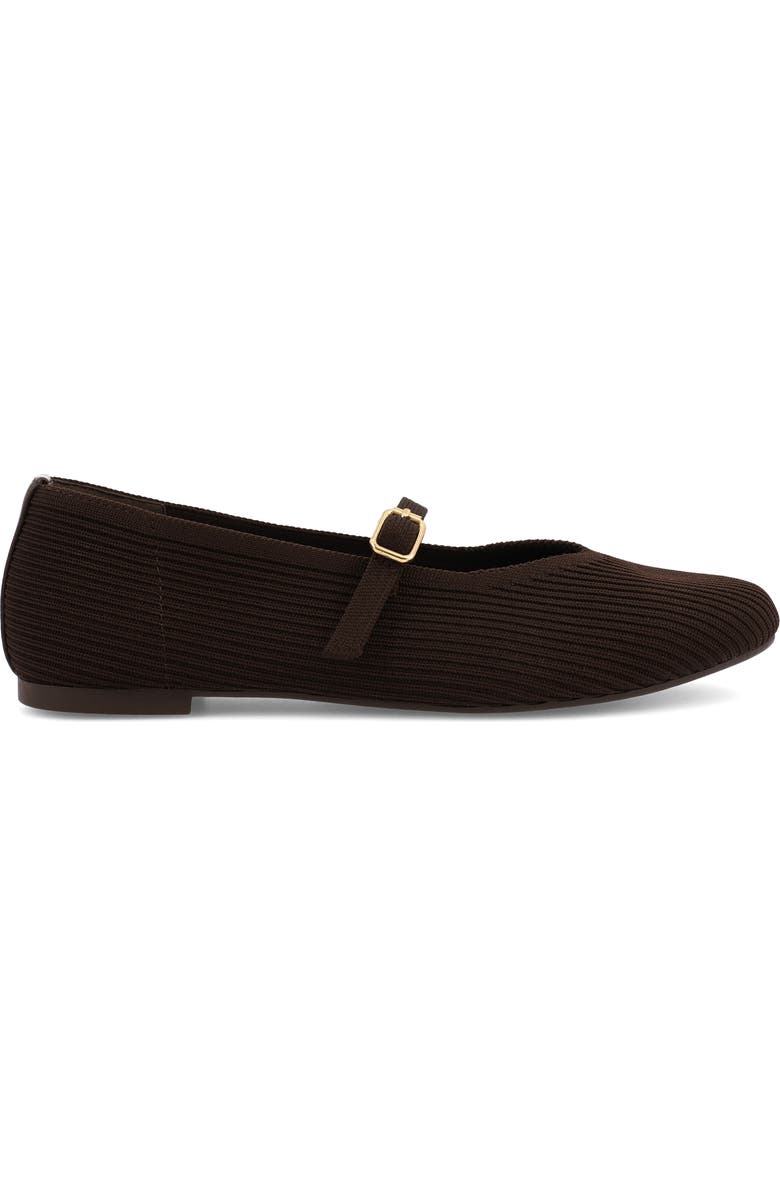 MIA Bayla Mary Jane Flat, Alternate, color, Chocolate