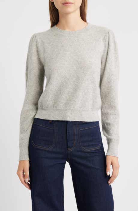 FRAME The Pointelle Cashmere Sweater