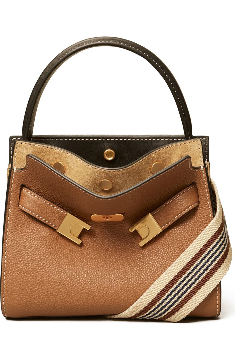 Tory Burch Lee Radziwill Petite Double Handbag, Alternate, color,