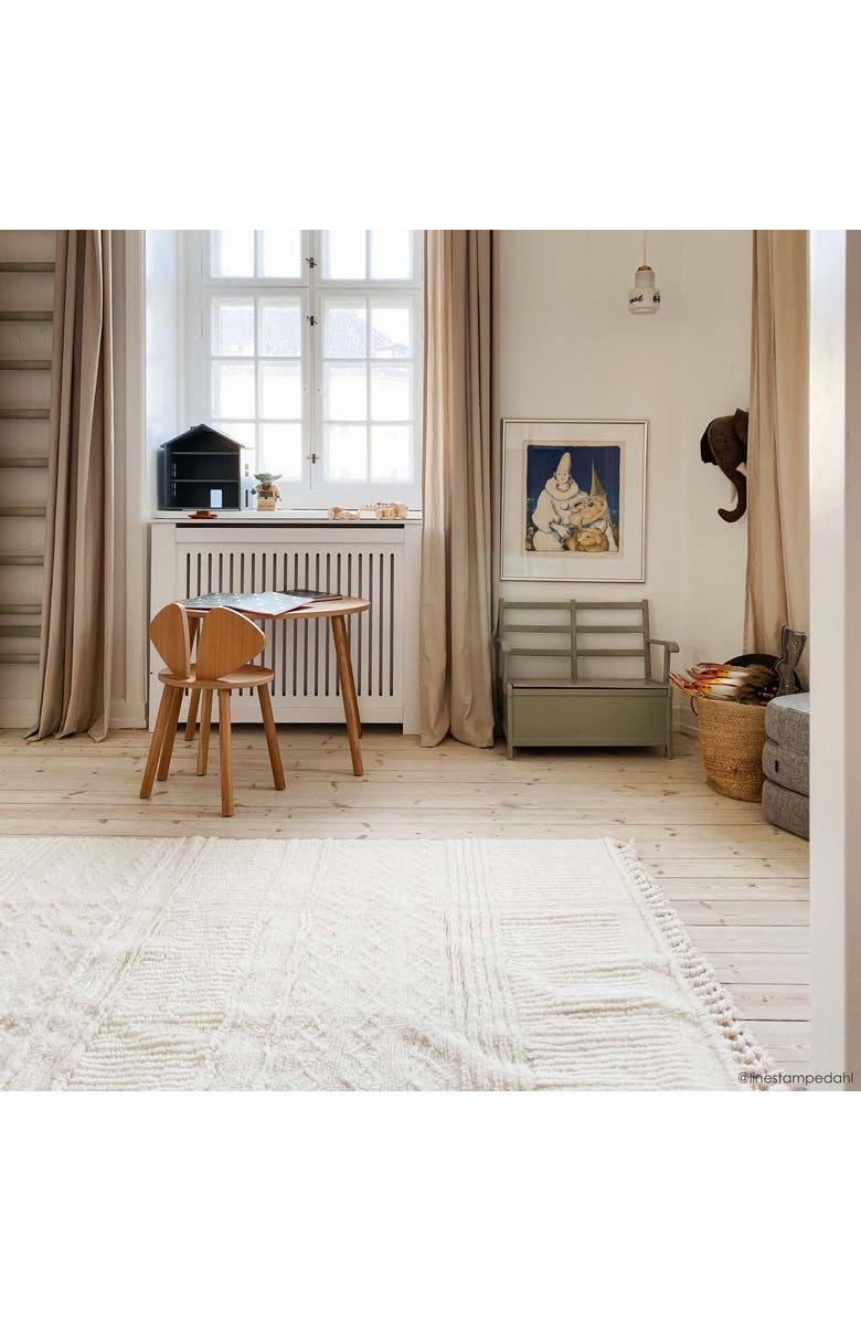 Lorena Canals Woolable rug Ari Sheep White, Alternate, color, Sheep White