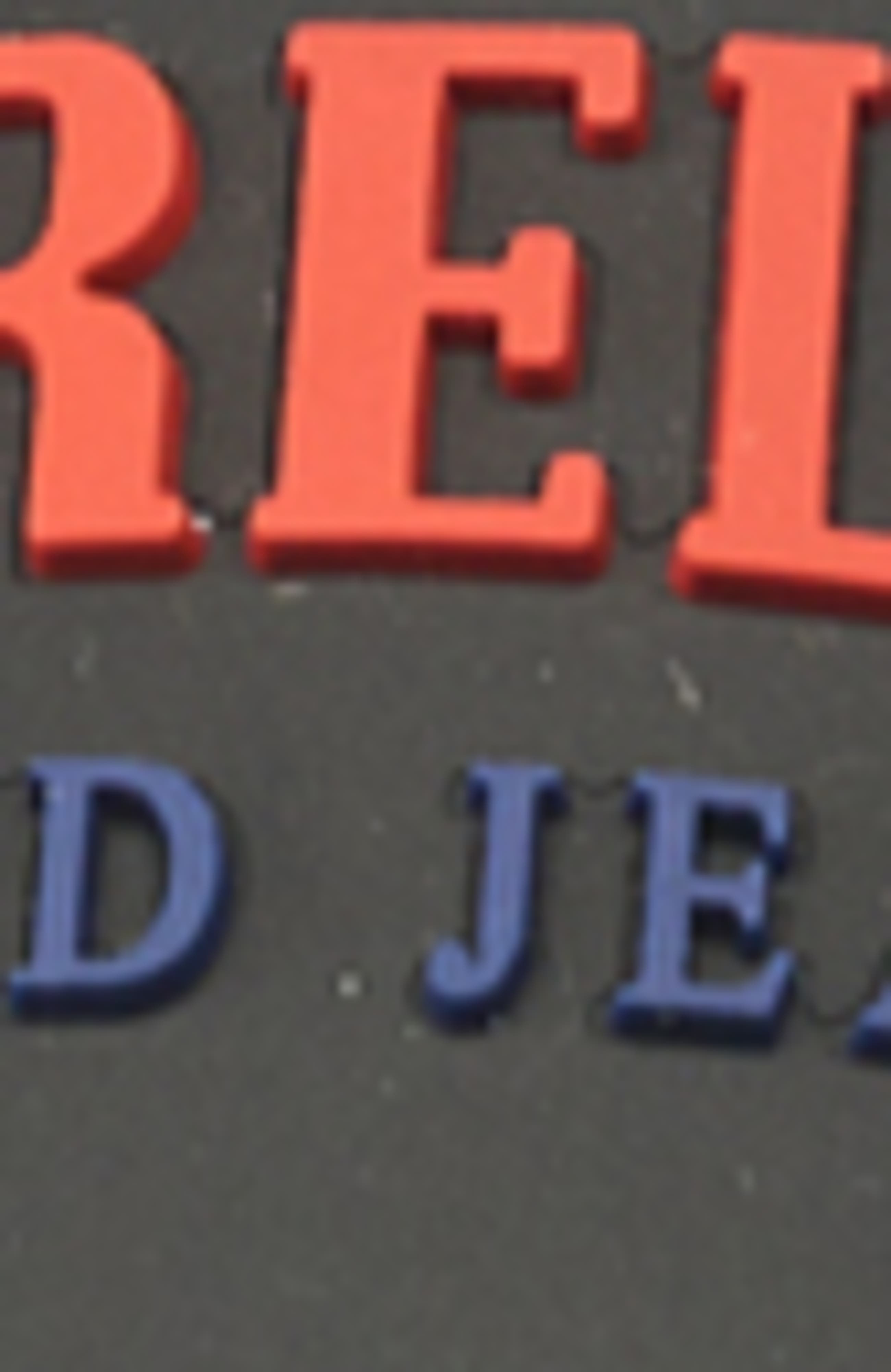 True Religion Men
s Weezy Logo Slide, Alternate, color, 