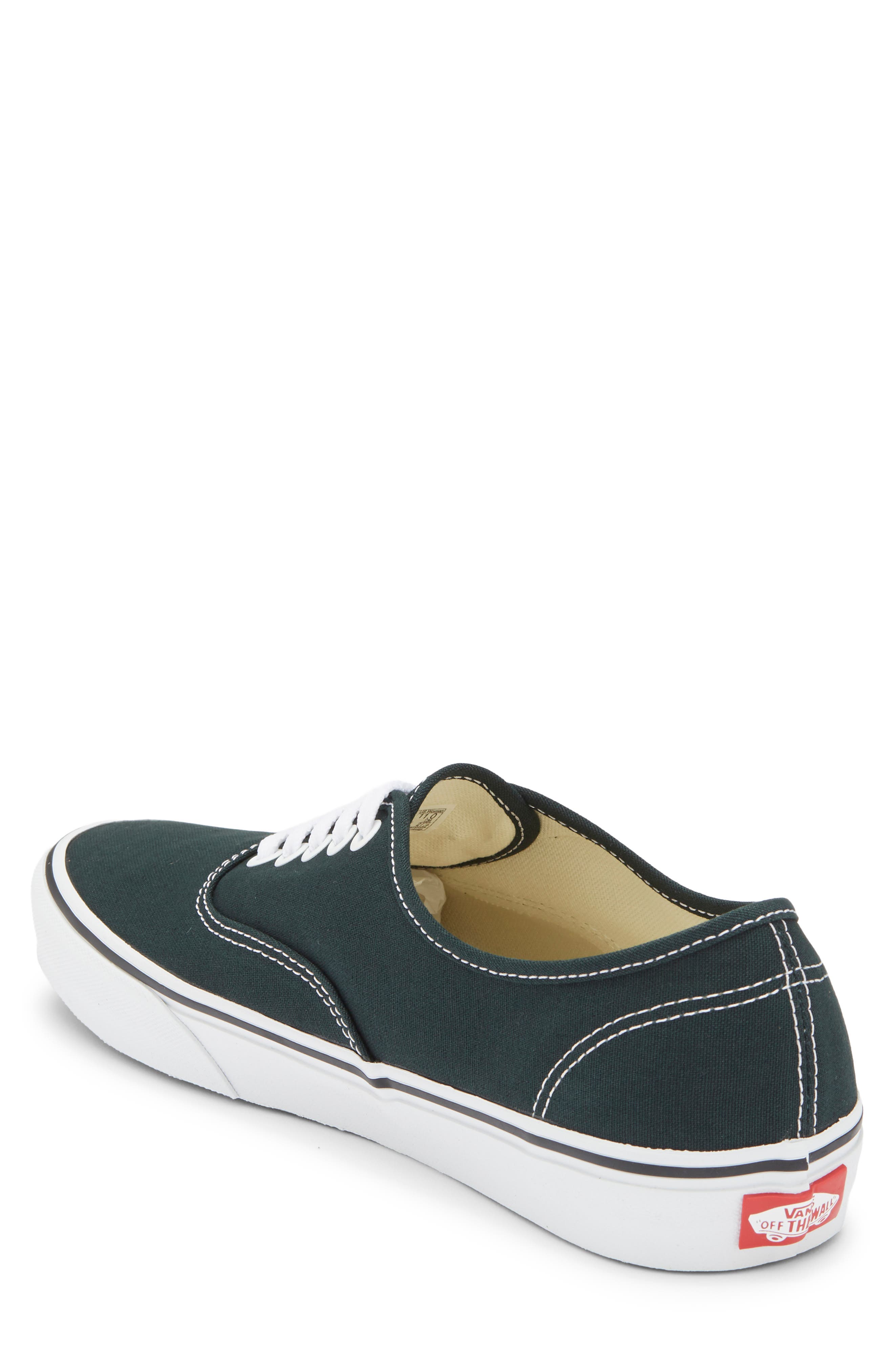 Authentic Sneaker, Alternate, color, BLACK