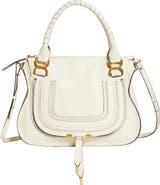 Chloé Medium Marcie Calfskin Leather Satchel