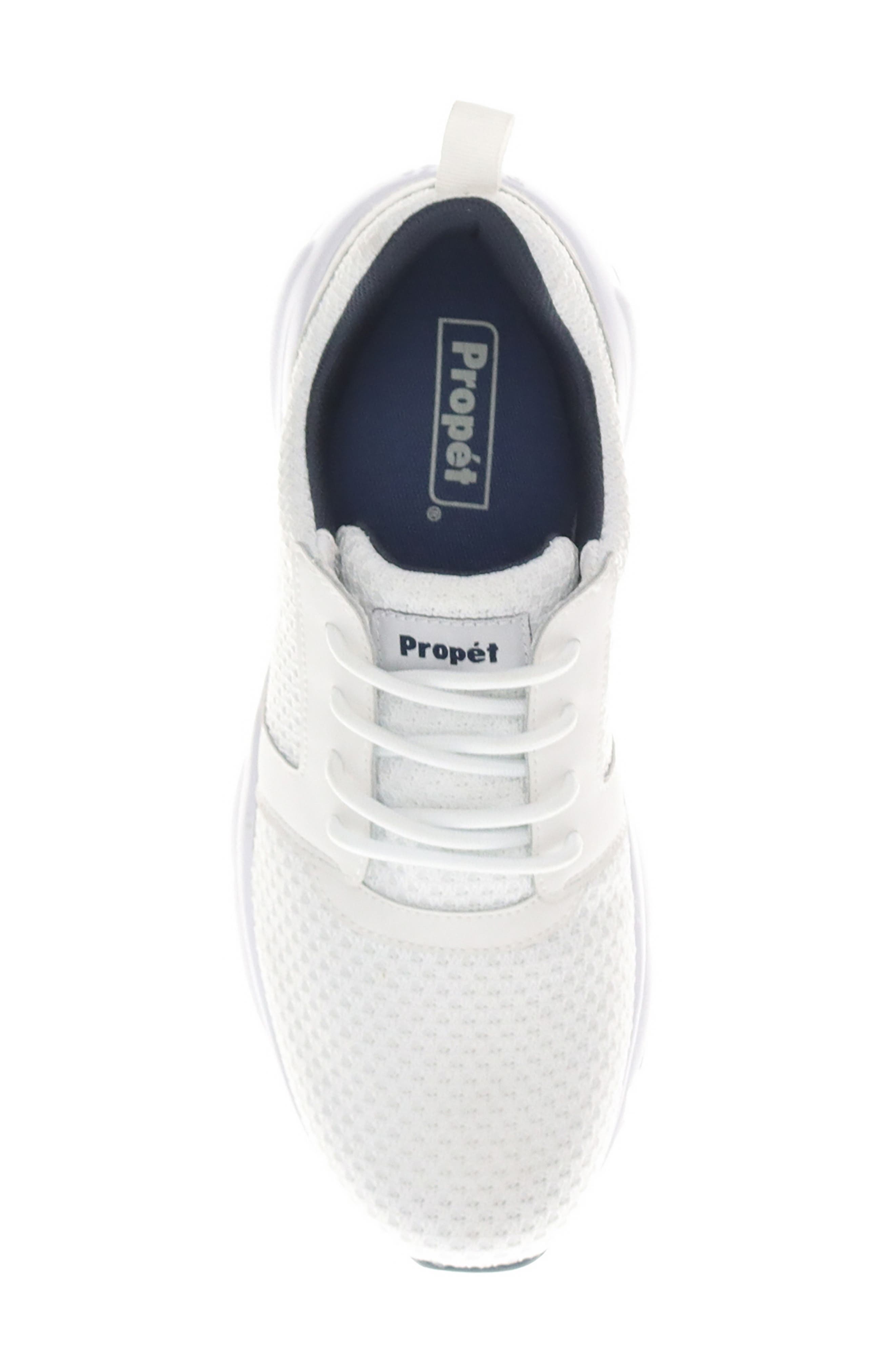 Propét Stability X Sneaker, Alternate, color, White/ Navy