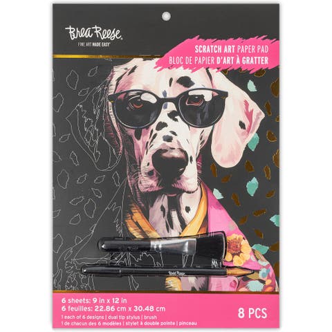 Scratch Art Paper Pad, Pet Fashion