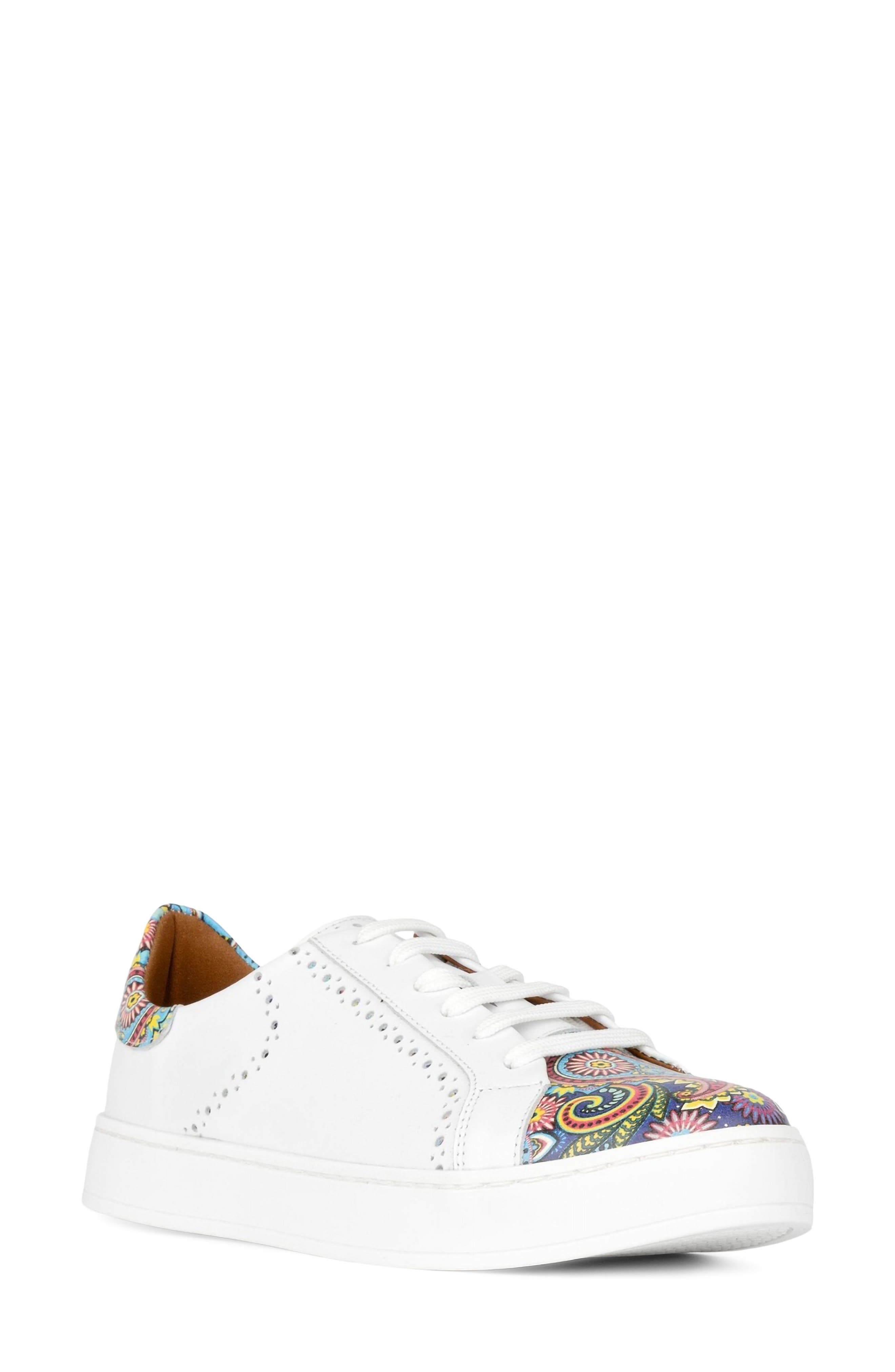 Serena Sneaker, Main, color, WHITE
