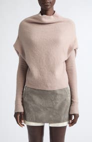 Rick Owens Crater Cashmere Blend Sweater