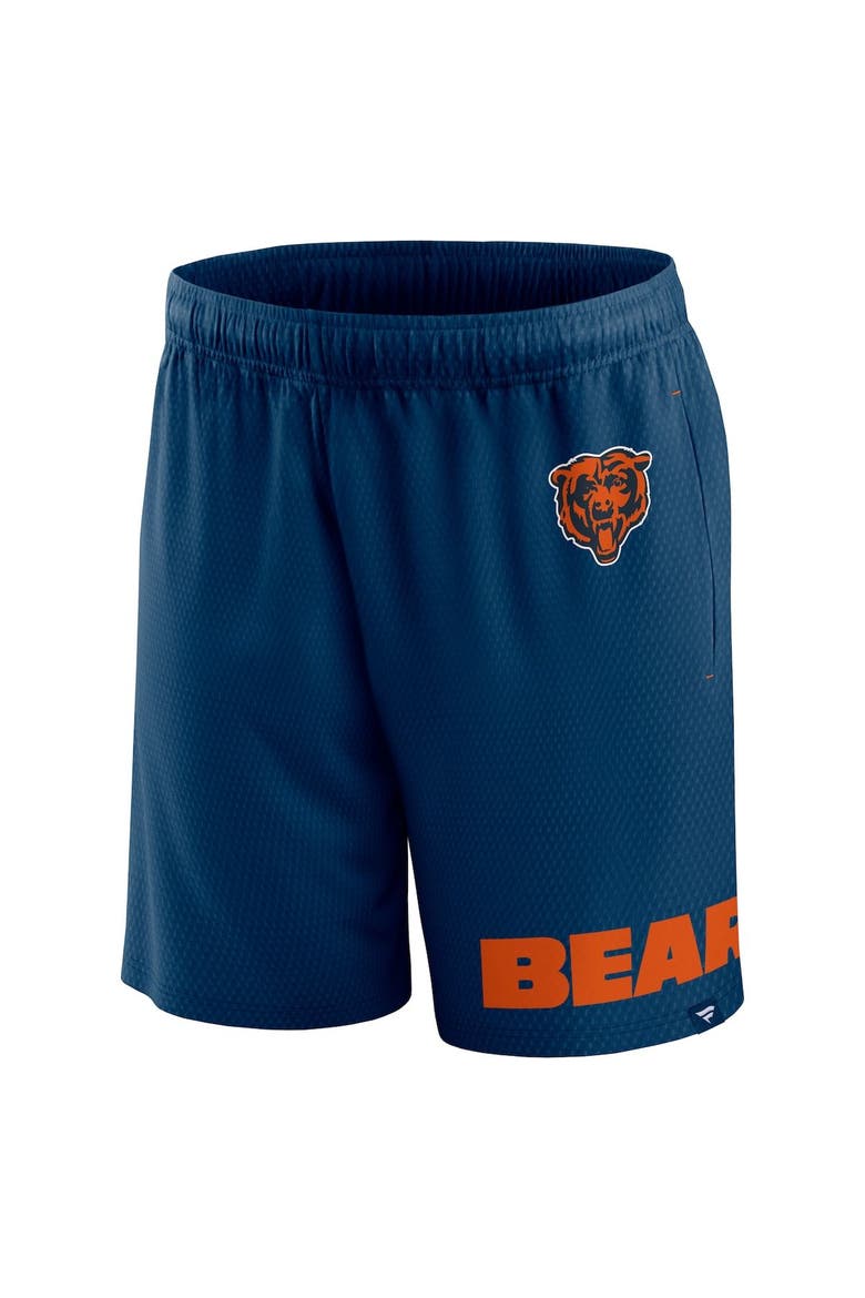Men's Fanatics Branded Navy Chicago Bears Clincher Shorts, Alternate, color, Navy
