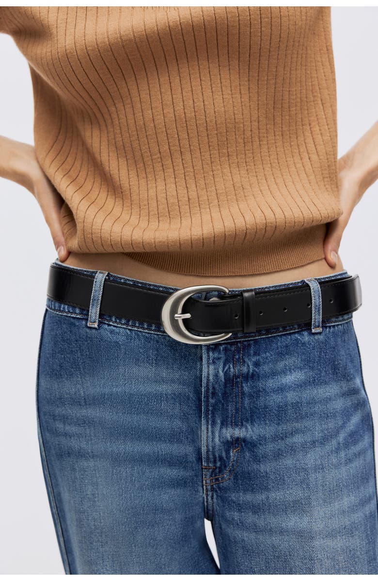 H&M Rib-knit Top, Alternate, color, Dark Beige