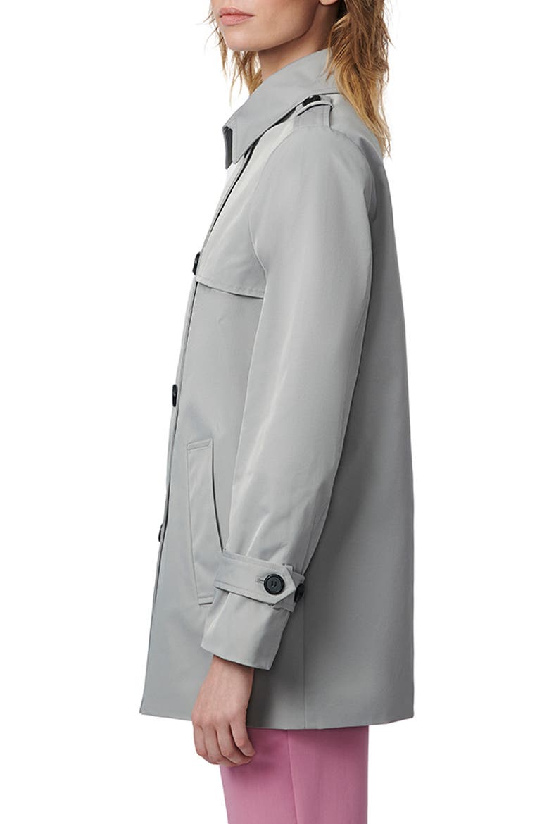 Trench Jacket, Alternate, color, GREY GOOSE