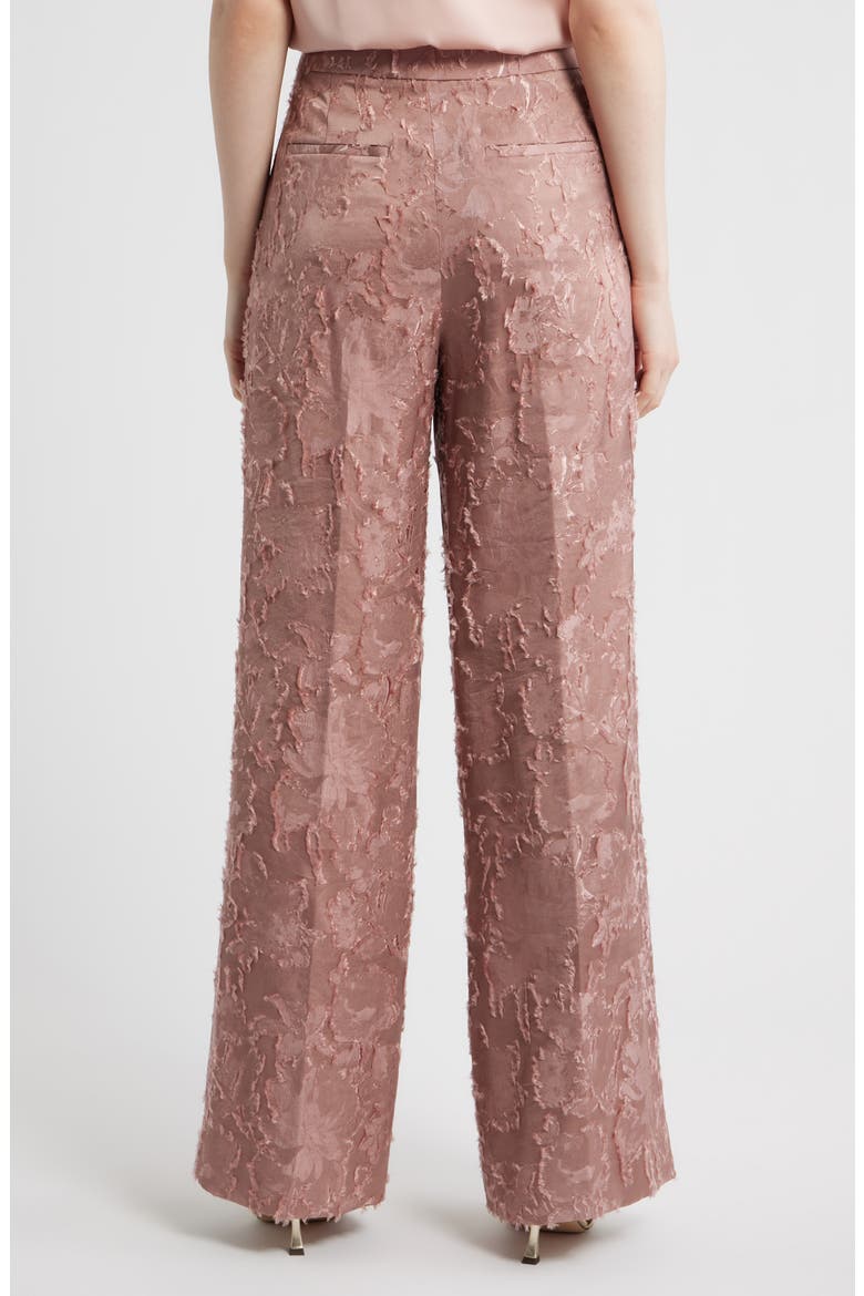Alma Floral Jacquard Pants, Alternate, color, ASH ROSE