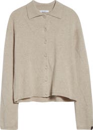 Max Mara Diamond Stitch Cashmere Cardigan