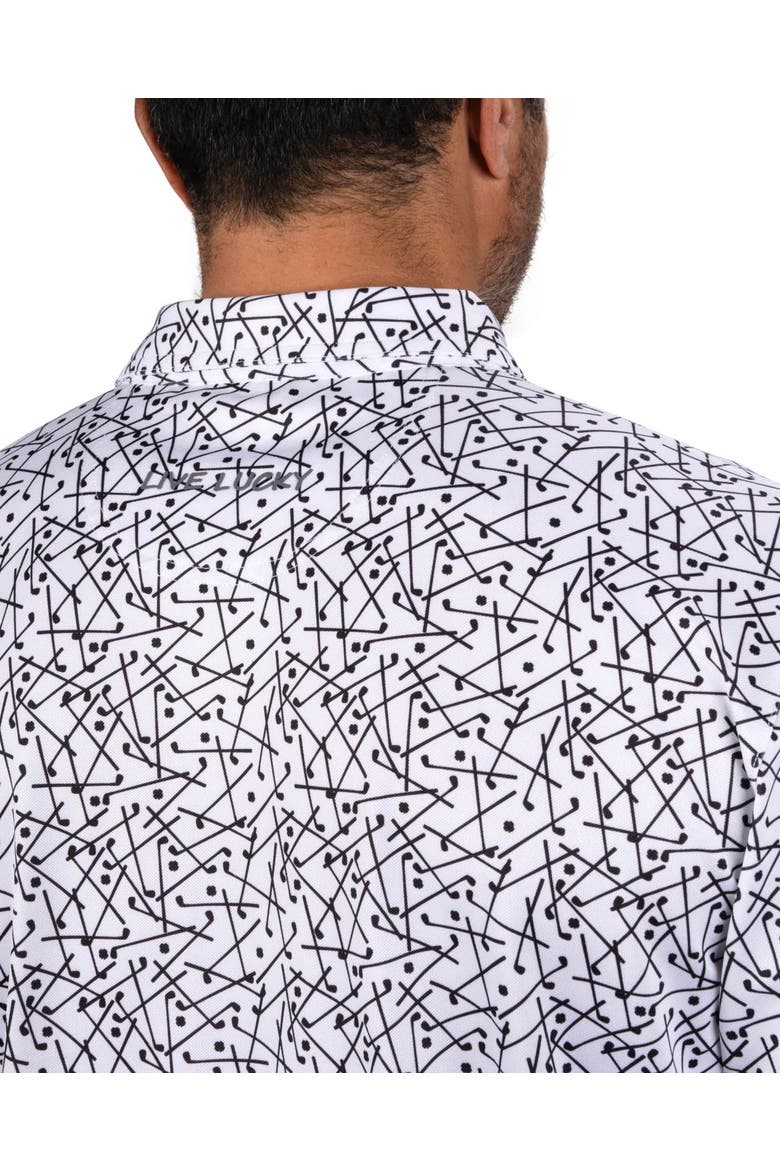 Lucky Swing Polo, Alternate, color, White