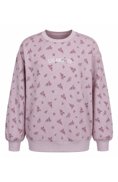 Kids' Los Angeles Floral Graphic Sweatshirt