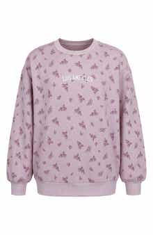 Kids' Los Angeles Floral Graphic Sweatshirt