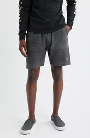 DARK SEAS Cyrus Stripe French Terry Drawstring Shorts