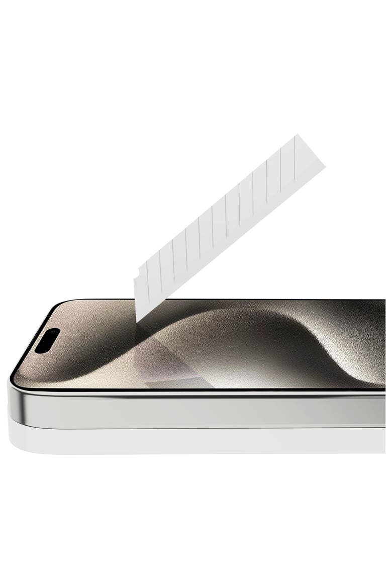 Supreme Glass Screen Protector for Apple iPhone 16 Pro Max, Alternate, color, Clear