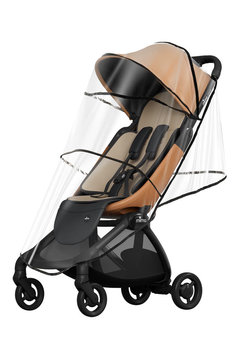 Miro Stroller Rain Cover, Main, color, CLEAR