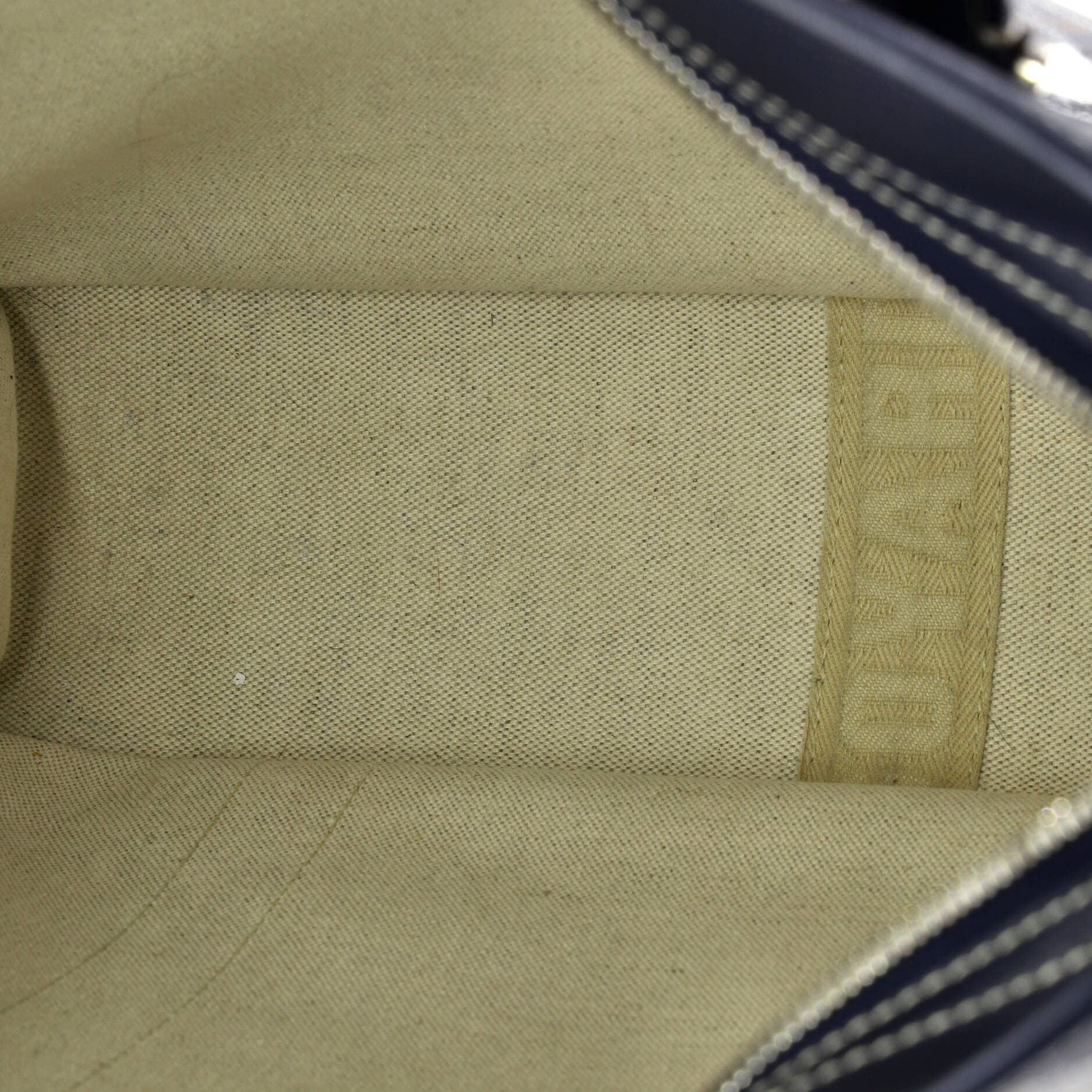 Pre-Owned Goyard Bourgogne Bag Coated Canvas, Alternate, color, Blue