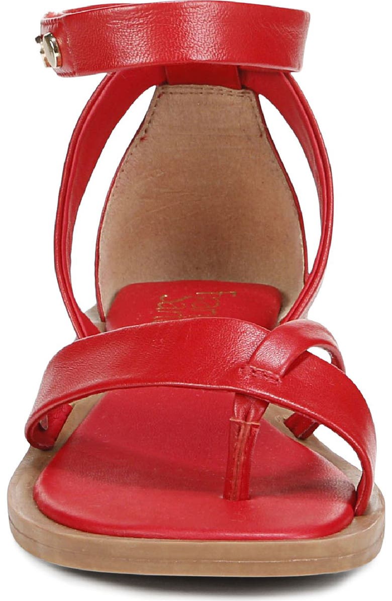 Franco Sarto Parker Sandal, Alternate, color, Red