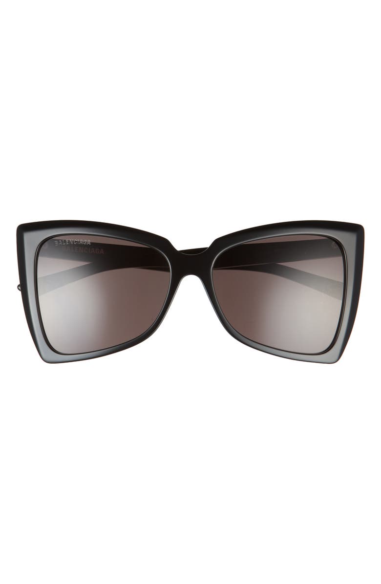 Balenciaga 57mm Butterfly Sunglasses | Nordstrom display picture 1