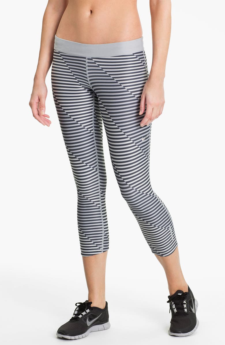 Nike 'Relay' Print Capris, Main, color, 