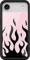 Pink Pro Color Wildflower Cases Flames | Pink & Black iPhone 17/Air/17 Pro/17 Pro Max ...