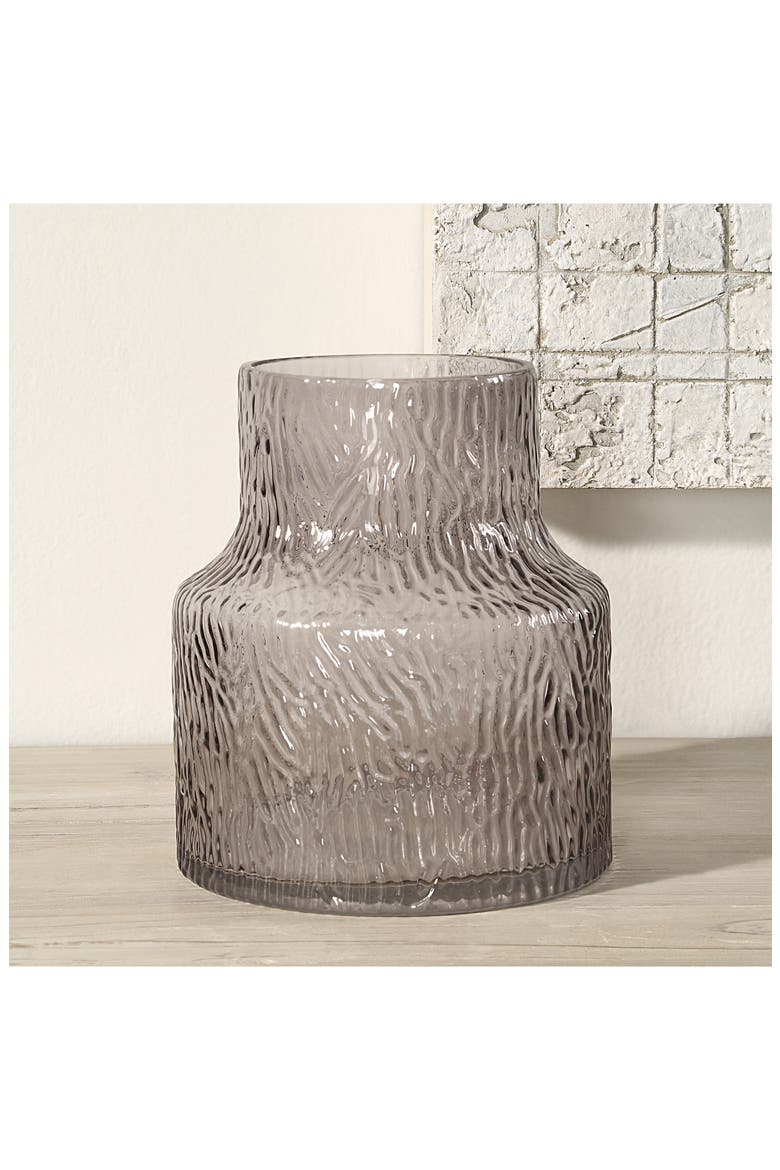 Hyacinth Decorative Glass Vase, Alternate, color, CLEAR