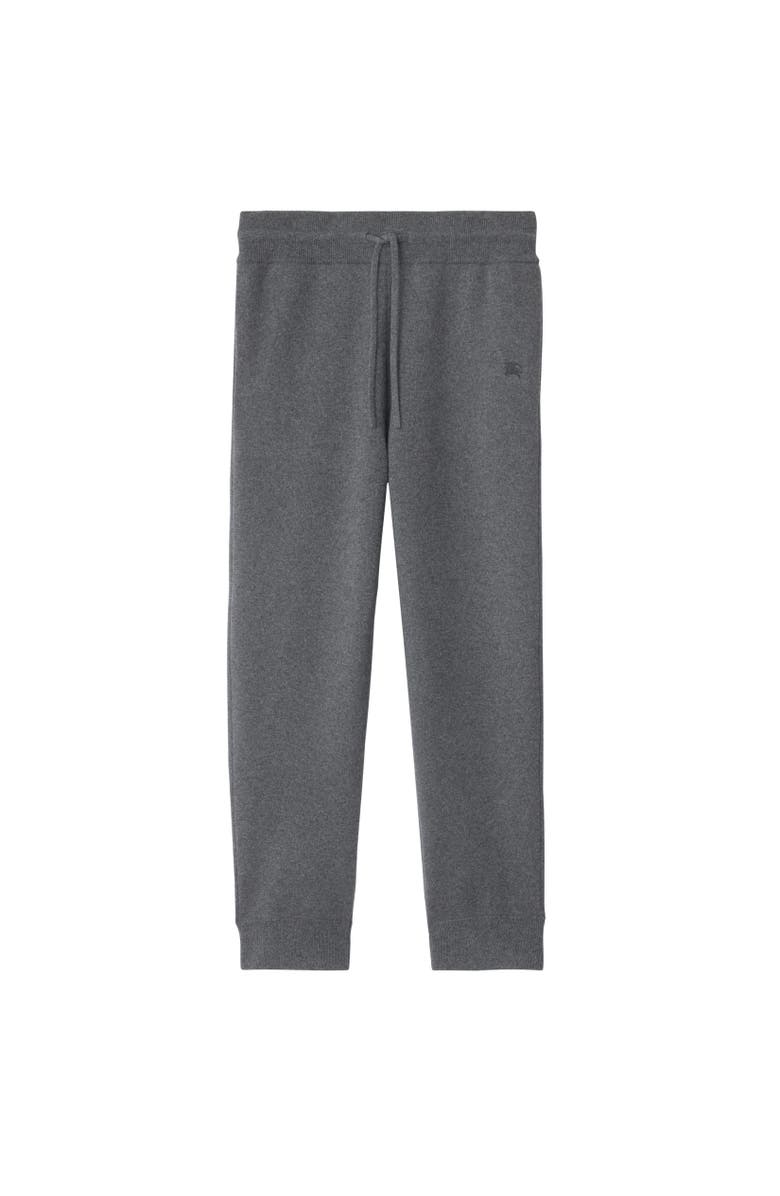 Burberry Cashmere Blend Jogging Pants, Alternate, color, Grey