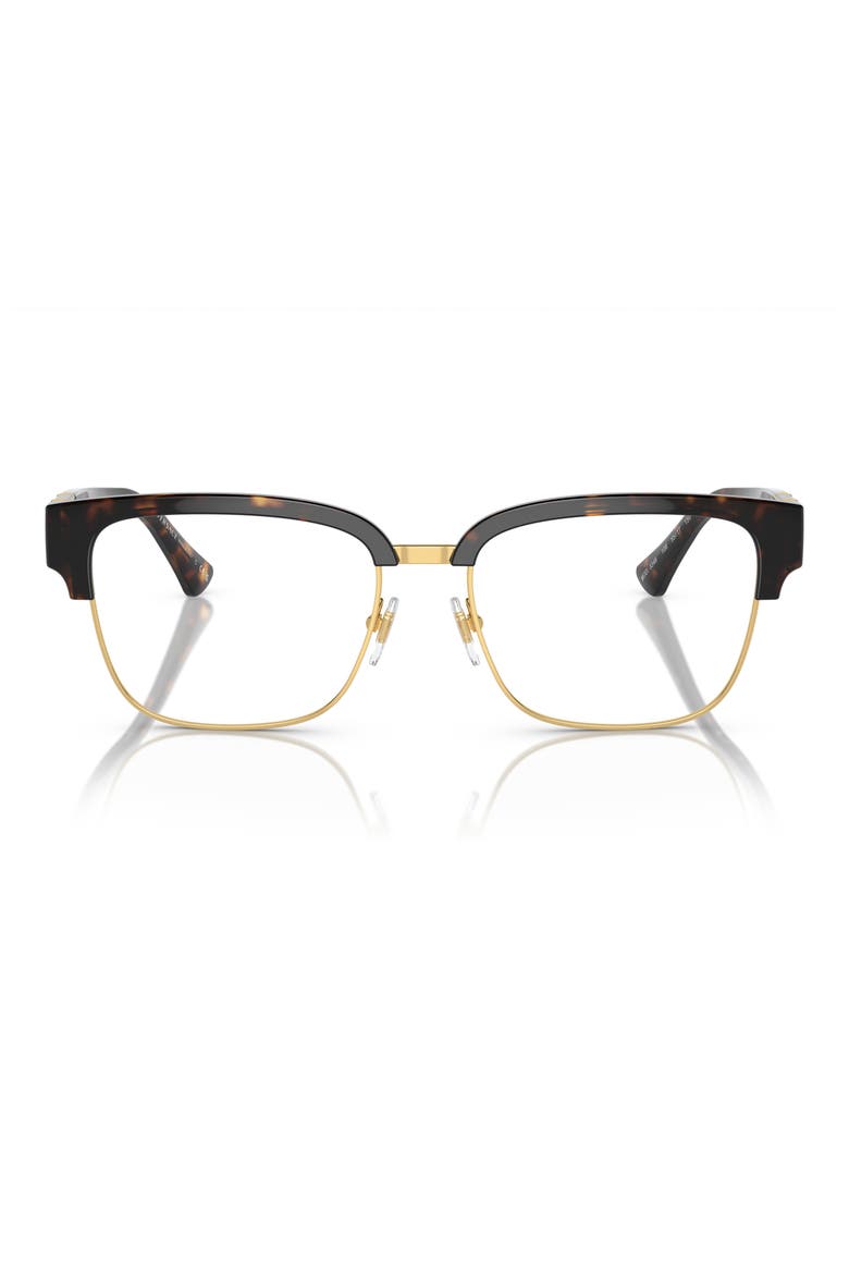 55mm Square Optical Glasses, Main, color, HAVANA