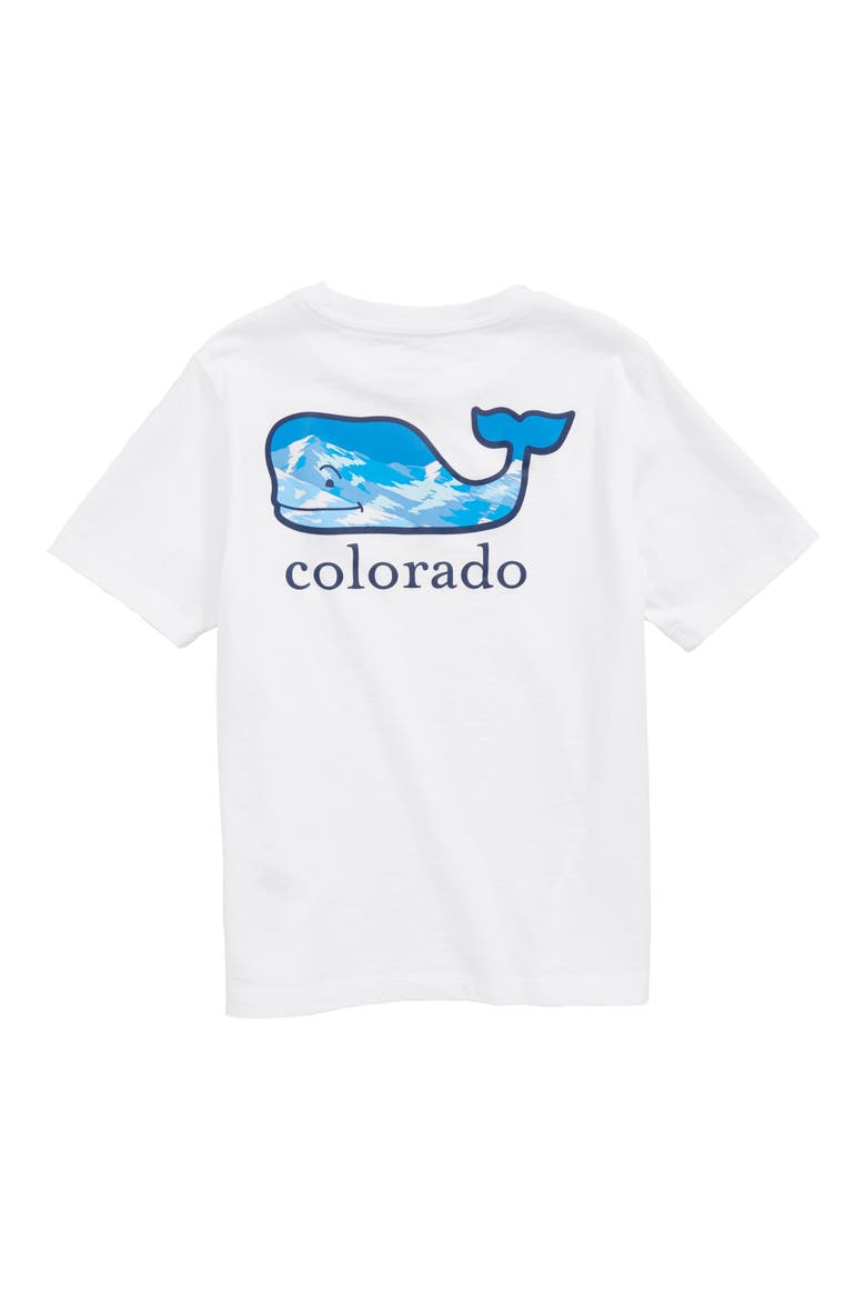 Colorado Whale Pocket T-Shirt, Alternate, color, WHITE CAP
