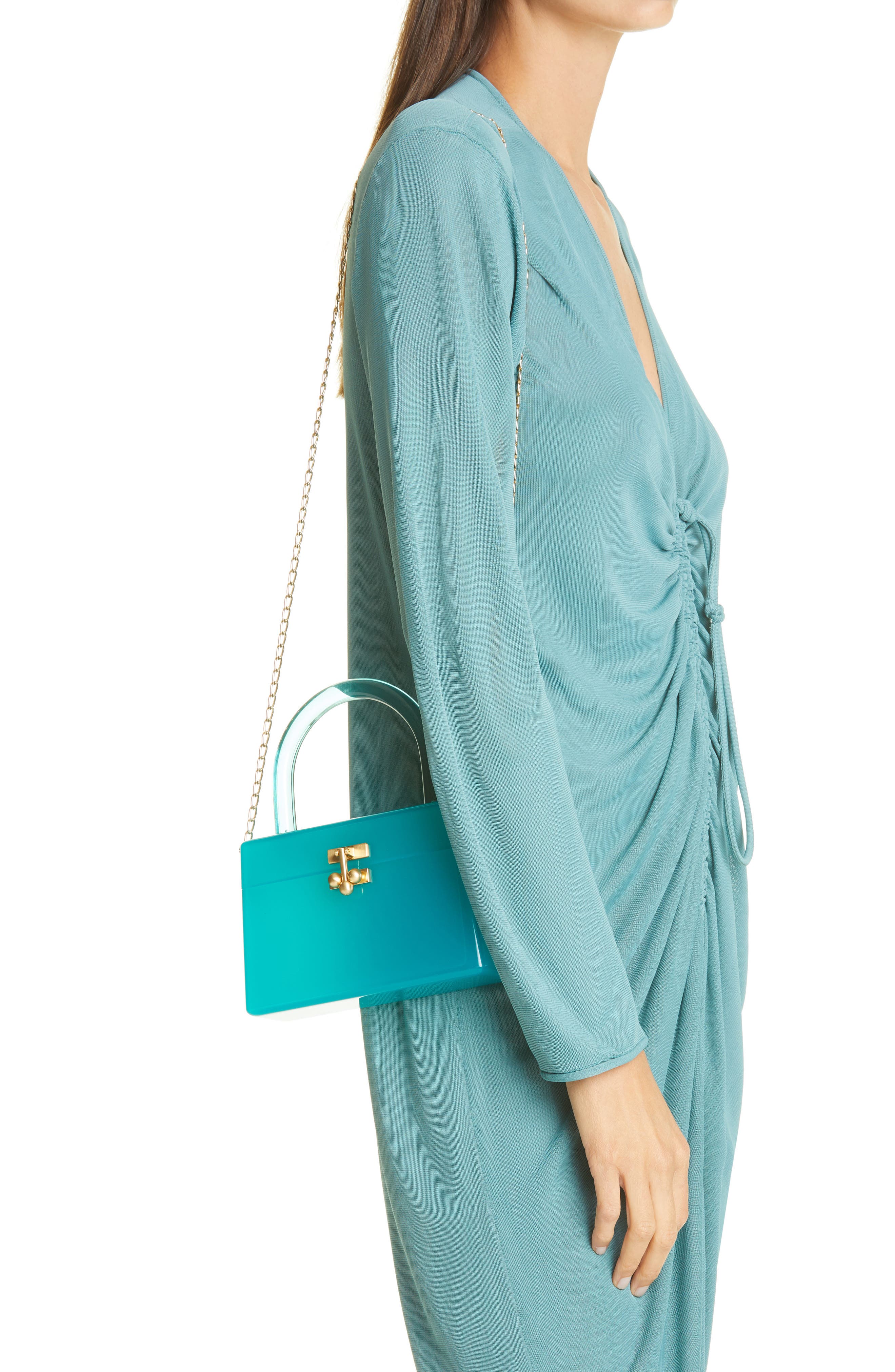 Edie Parker Miss Mini Acrylic Box Bag, Alternate, color, 