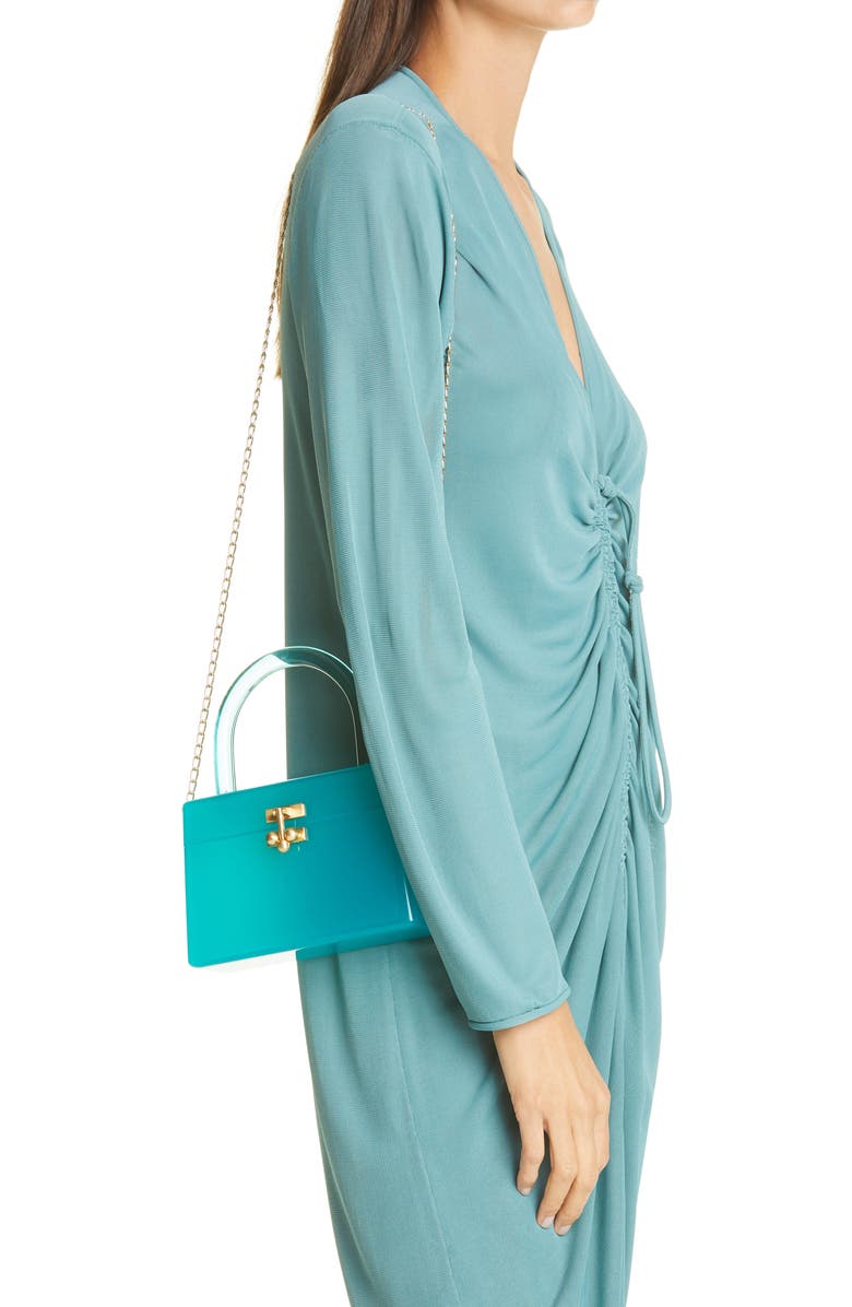 Edie Parker Miss Mini Acrylic Box Bag, Alternate, color,