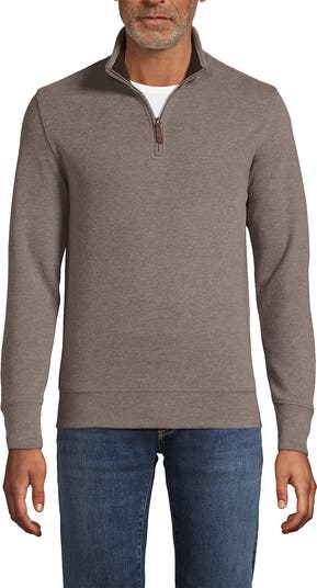 Lands' End Bedford Rib Quarter Zip Pullover Sweater | Nordstrom