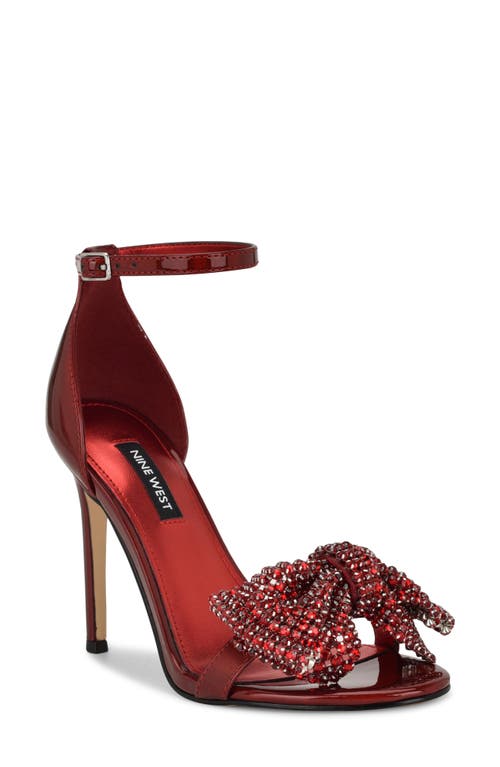 Nine West Tansie Ankle Strap Sandal In Multi