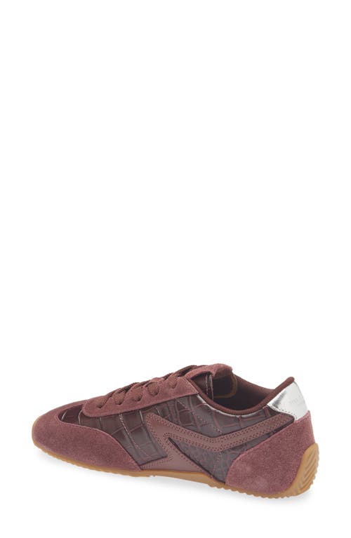Rag & Bone Retro Runner Slim Ultra Sneaker In Burgundy