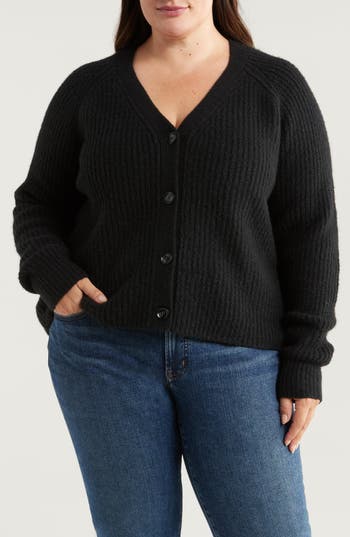 CASLON CASLON® WEEKEND STRIPE CARDIGAN