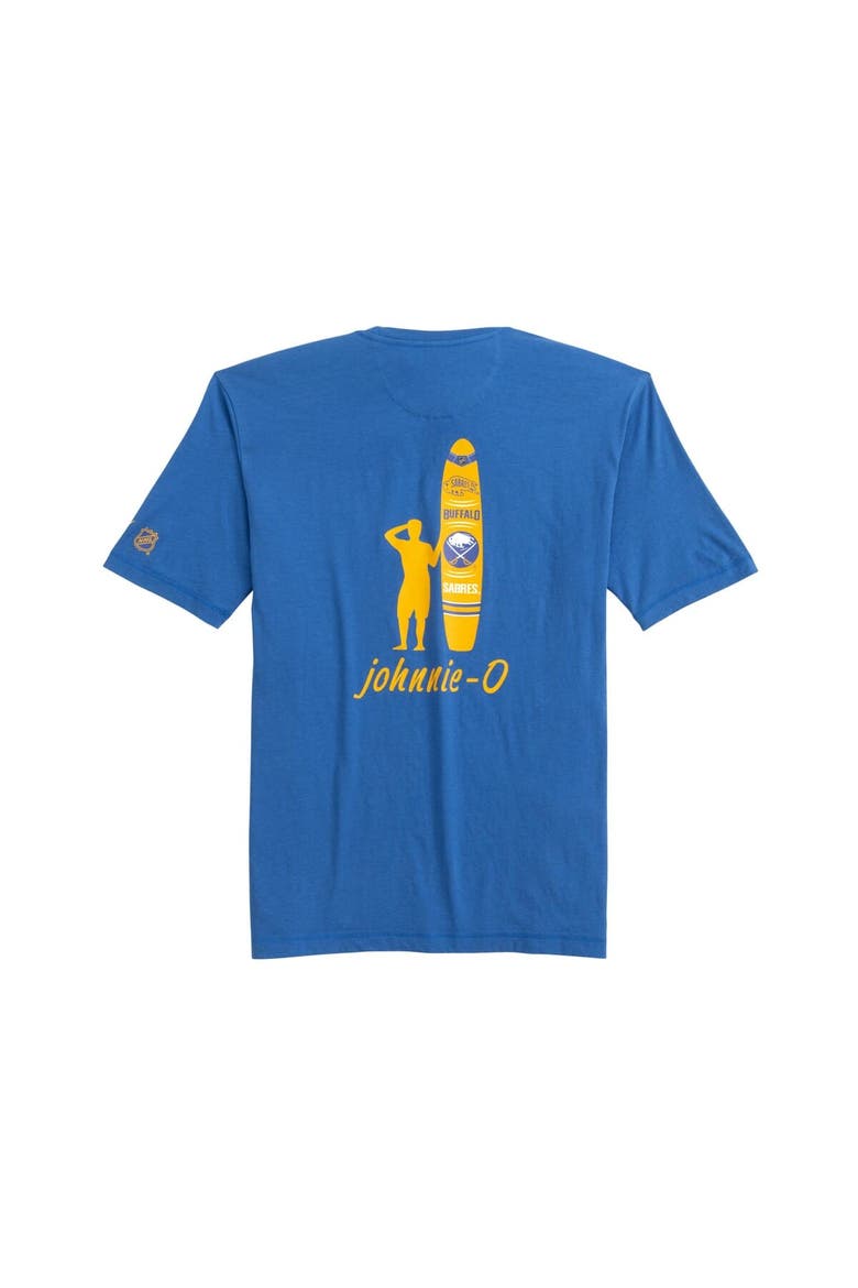 Men's johnnie-O Royal Buffalo Sabres Heathered Spencer T-Shirt, Alternate, color, Royal