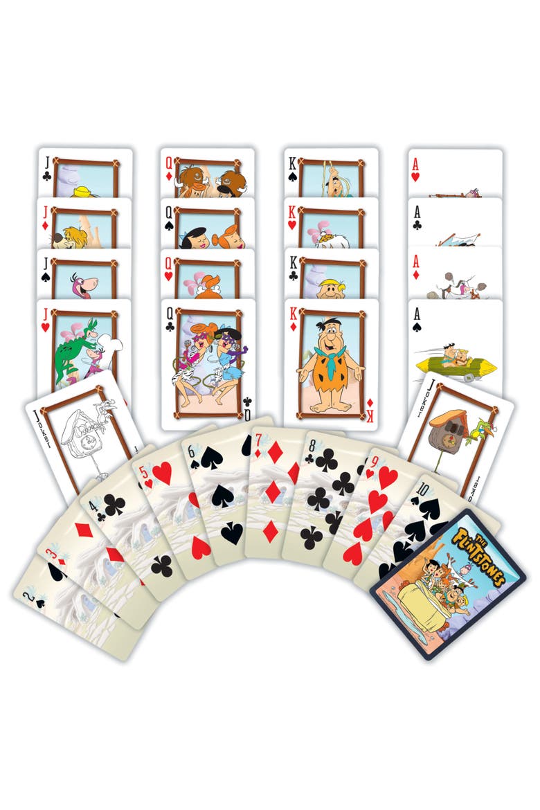 The Flintstones Playing Cards, Alternate, color, Multicolor