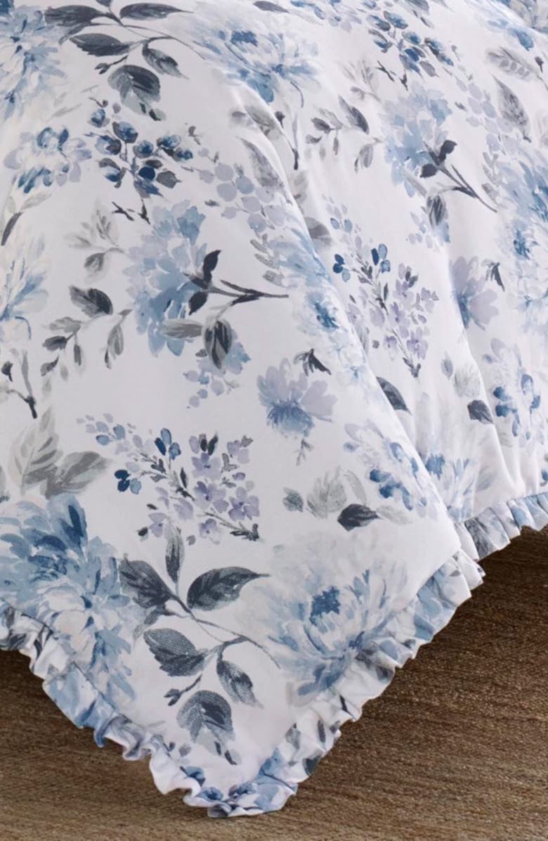 Laura Ashley Chloe Cotton Sheet Set, Alternate, color, Cottage Blue