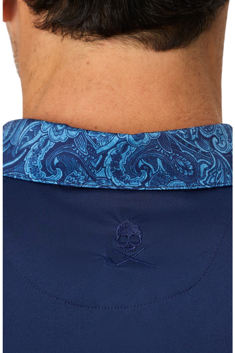 Harrold Performance Polo, Alternate, color, NAVY