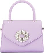Olga Berg Alejandra Embellished Top Handle Bag