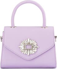 Olga Berg Alejandra Embellished Top Handle Bag