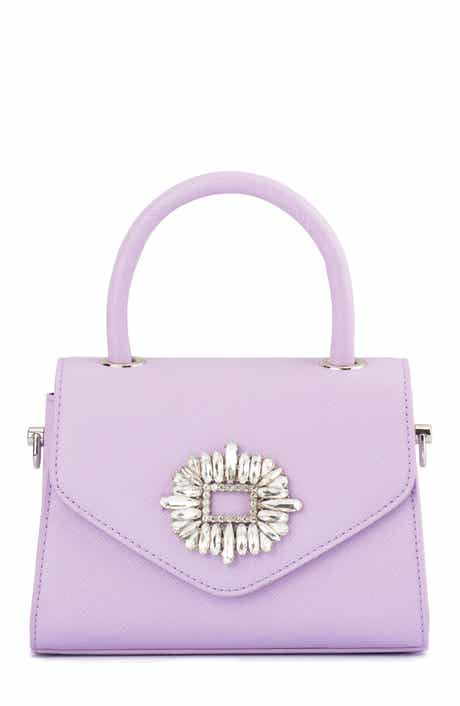 Olga Berg Alejandra Embellished Top Handle Bag