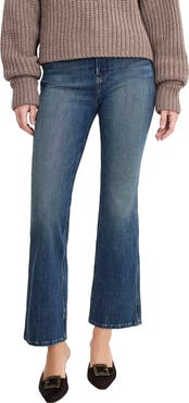 Good American Good Standard High Waist Kick Flare Jeans